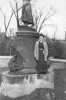 Unidentified Woman standing next fountain in Windom Park (1913)