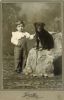 Unknown - Portrait of boy with a dog