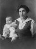 Unidentified Woman and a Baby